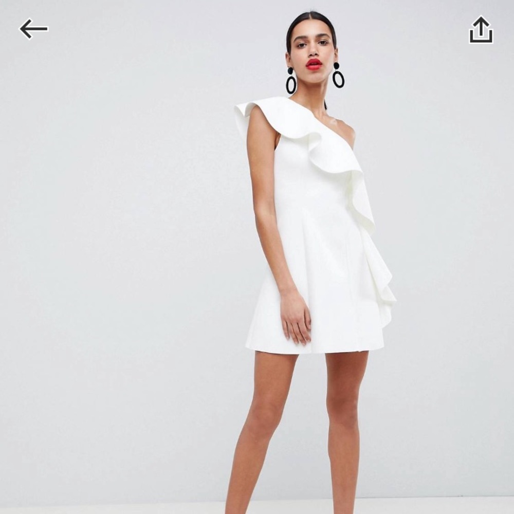 White dress